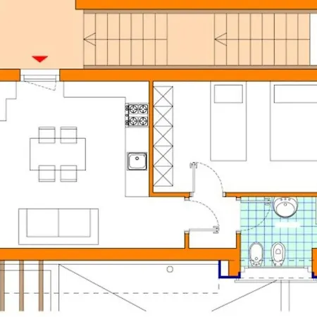 Relaxing Ground-floor Flat With Patio Near The Sea